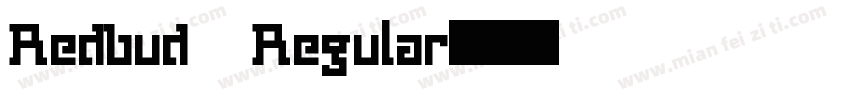 Redbud Regular字体转换
